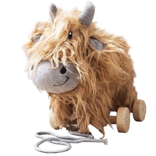 Hubert Highland Cow Pull-Along image 1