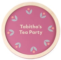Personalised Birdie Tea Set