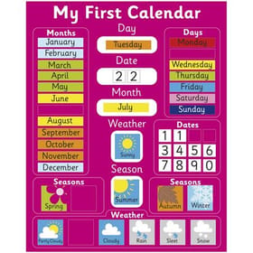 My First Calendar (Pink) image