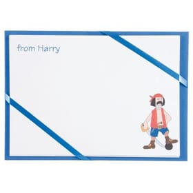 Named Cards - Pirate (Blue) image