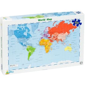 World Map Jigsaw (100) image 1