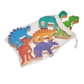 Wooden Dinosaurs Set image 2