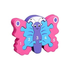 Butterfly 1 - 5 Number Puzzle image