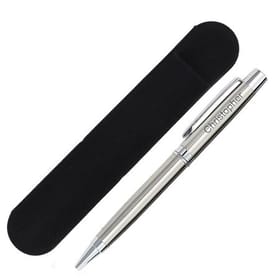 Personalised Classic Pen & Pouch Set image 1
