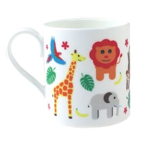 Personalised China Mug - Jungle Animals image 2