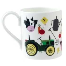 Personalised China Mug - Farmyard image 2