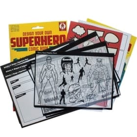 Design Your Own Superhero Comic Book image 2
