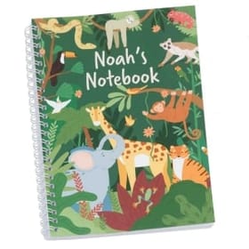 Jungle Personalised Notebook image 1