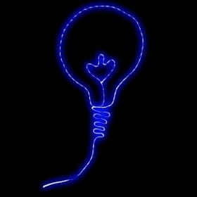 Shape Your Own Neon Effect Light - Blue image 2