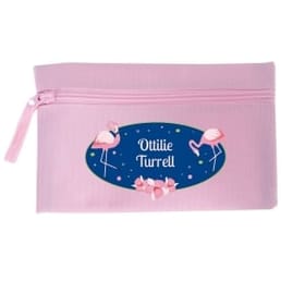 Flamingos Personalised Pencil Case image 1