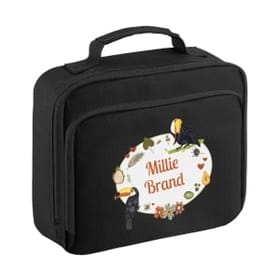 Toucans Personalised Lunch Bag image 1