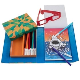 3D Colouring Set - Fierce Creatures image 2