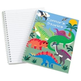 Dinosaurs Personalised Notebook image 2