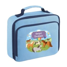 Ponies Personalised Lunch Bag image 1