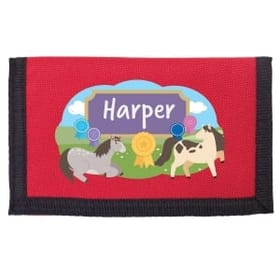 Ponies Personalised Wallet image 1