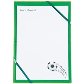 Named Notepaper - Football image