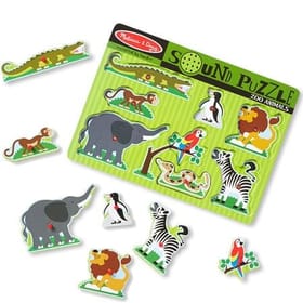 Sound Puzzle - Zoo Animals image 1