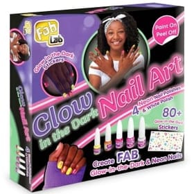 Glow in the Dark Nail Art image 1