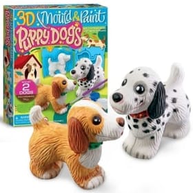 3D Mould & Paint Puppy Dogs image 1