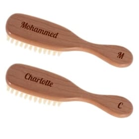 Engraved Baby's Hairbrush image 1