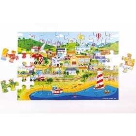 Transport Town Floor Puzzle image 2