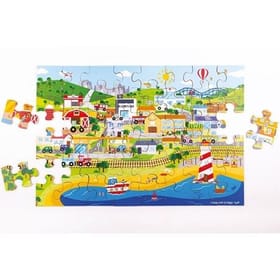 Transport Town Floor Puzzle image 2