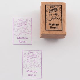 Named Rubber Stamp - Gaming image