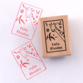 Named Rubber Stamp - Jungle image