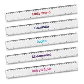 Personalised 30cm Ruler image