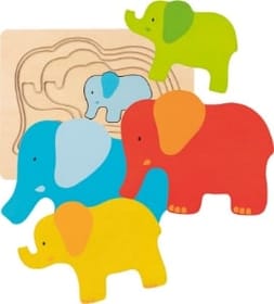 Elephant Layer Puzzle image