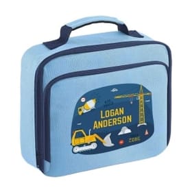 Construction Site Personalised Lunch Bag image 1