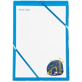 Named Notepaper - Construction Site image