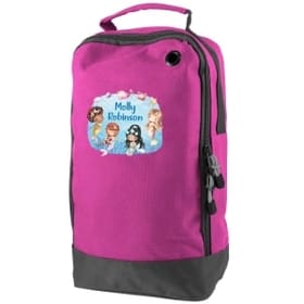 Mermaids Personalised Shoe & Boot Bag image 1