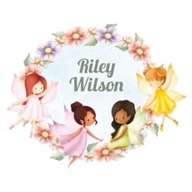 Fairies Personalised Swim Bag image 2