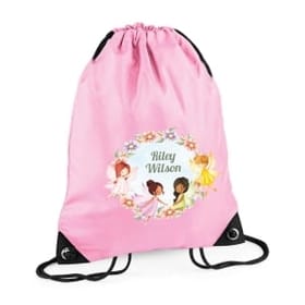 Fairies Personalised Swim Bag image 1