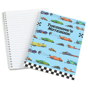 Crazy Cars Personalised Notebook image 2