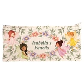 Personalised Canvas Pencil Case - Fairies image 1