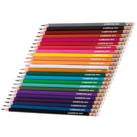 24 Personalised Colouring Pencils image 1