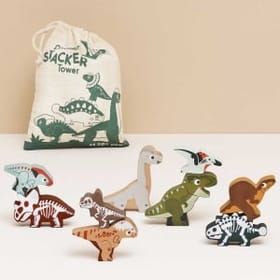 Stacking Dinosaurs & Bag image 2