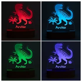 Personalised Dinosaur LED Light image 2