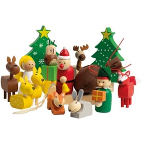 Forest Animals Christmas Playset image 1