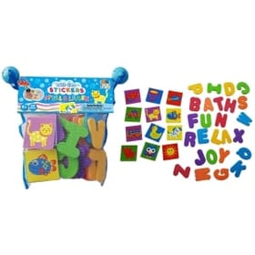 Bath Time Stickers - Spell and Learn
