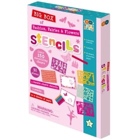 Big Box of Stencils - Fashion, Fairies & Flowers
