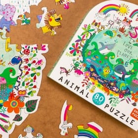 Love Our Planet Animal Jigsaw and Box