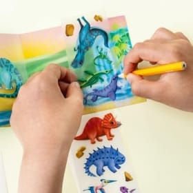 Mini Transfer Magic - Dinosaurs Close up
