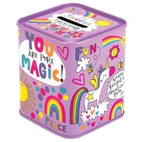 Magic Unicorn - Money Tin Front