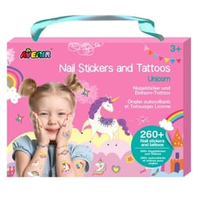 Nail Stickers & Tattoos - Unicorn Box Front