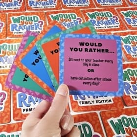 Would you Rather?  Family Edition Cards