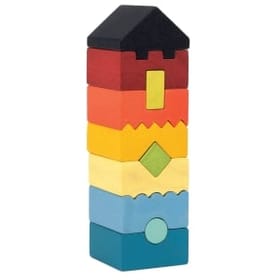 Colourful Stacking Tower image 1