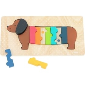 Wooden Dog Puzzle image 1